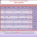 برنامه حضور متخصصان در کلینیک تخصصی بیمارستان حضرت امام موسی کاظم (ع) شهرستان زرین‌دشت 22الی 28شهریور  1404